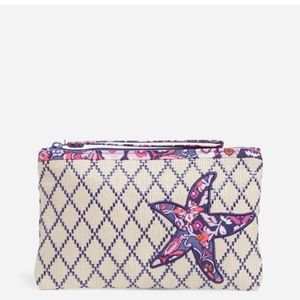 MAKE AN OFFER. 
Vera Bradley Magenta Medallion Wristlet